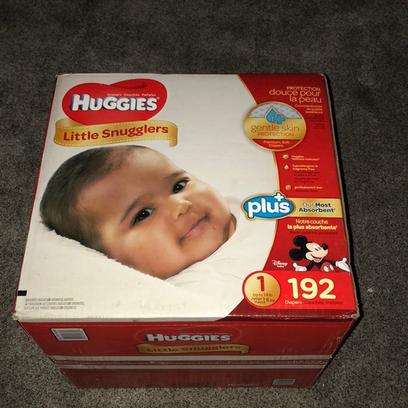 192 huggies little snugglers